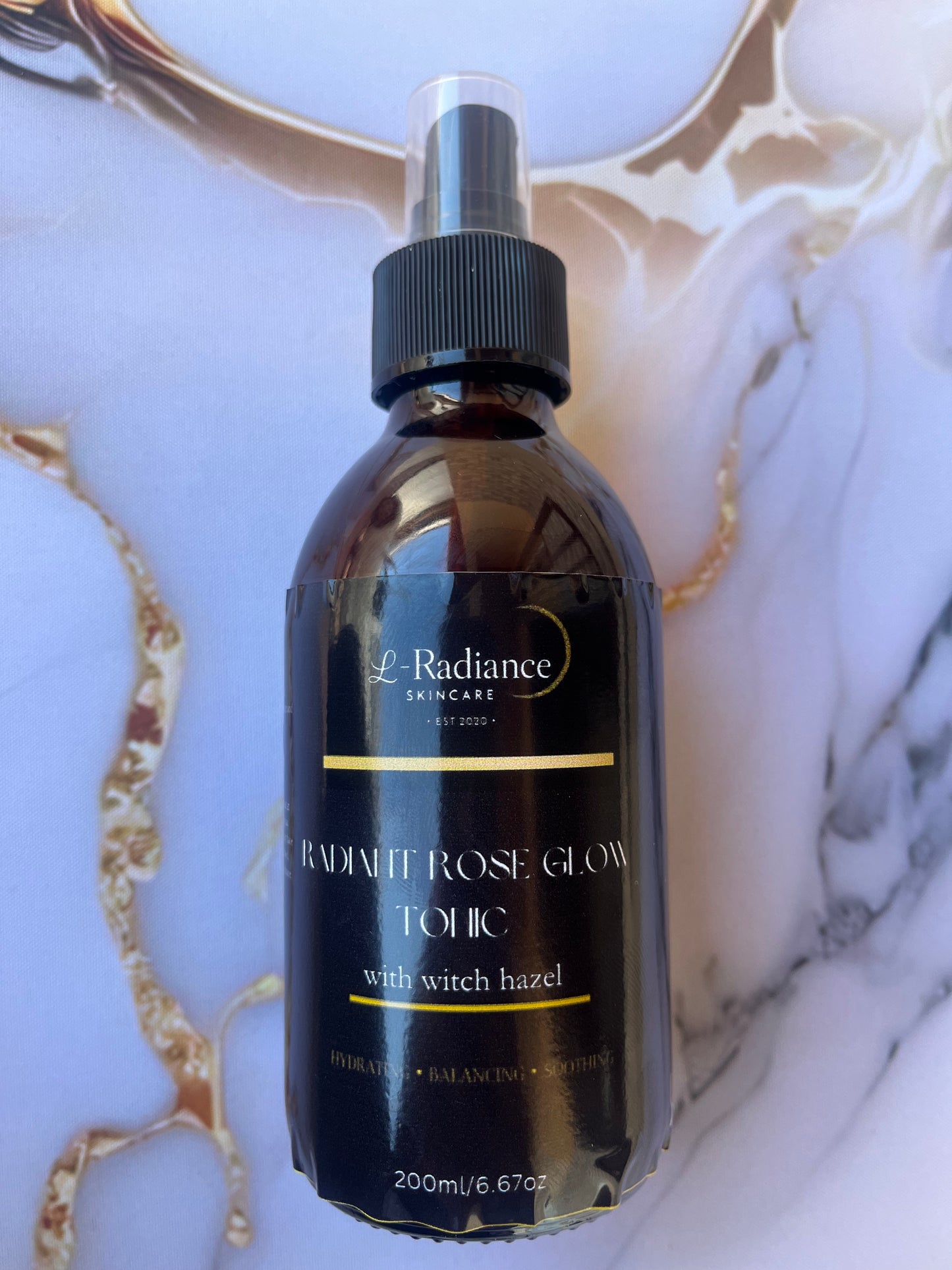 Radiant Rose Glow Tonic with Witch Hazel
