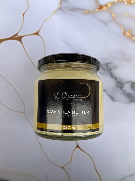 Raw unrefined shea butter