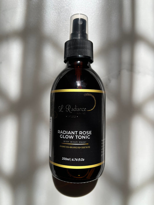 Radiant Rose Glow Tonic with Witch Hazel